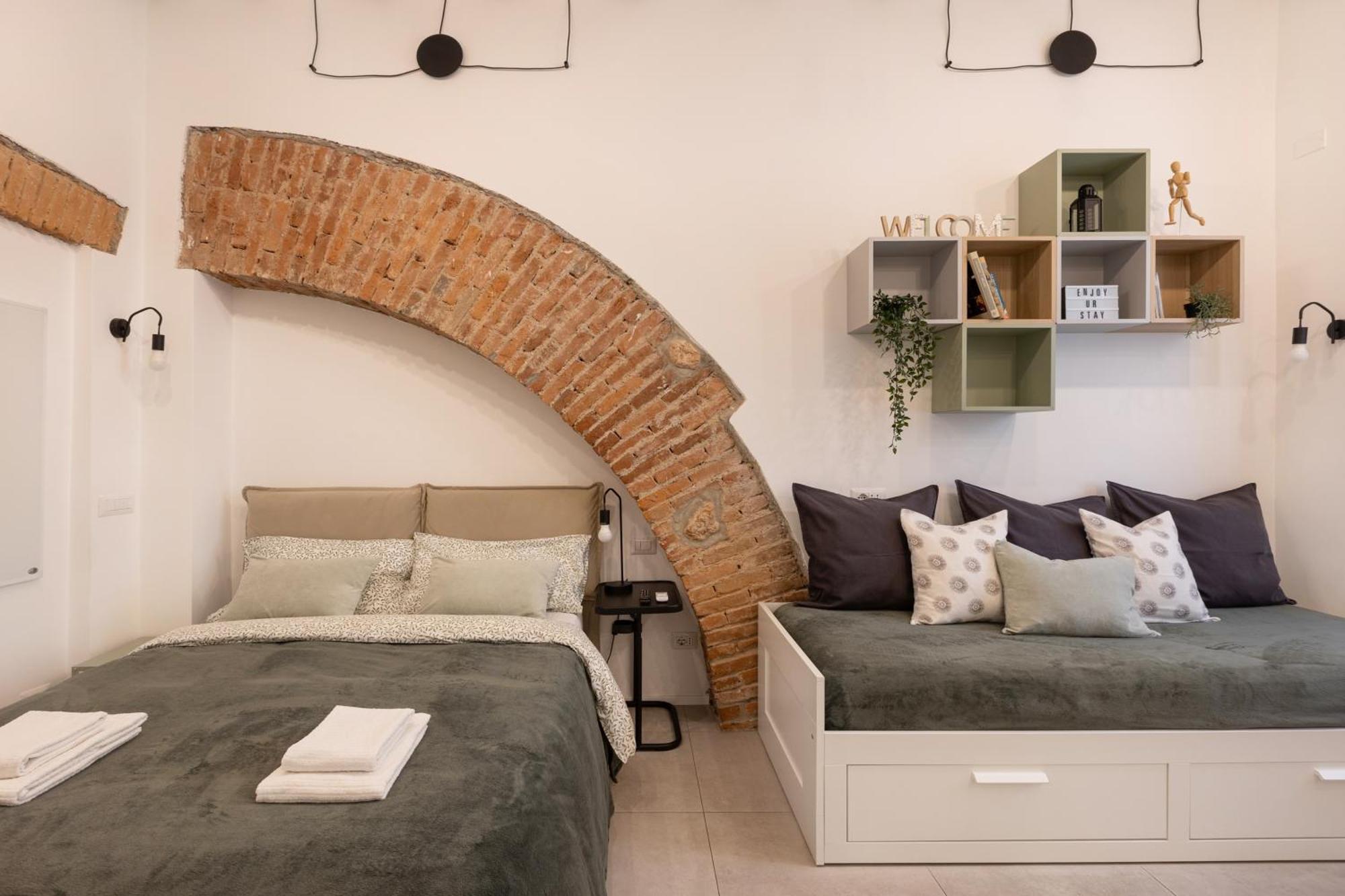 Bricks & Beams Studio In The Key Area Of Milan Bagian luar foto