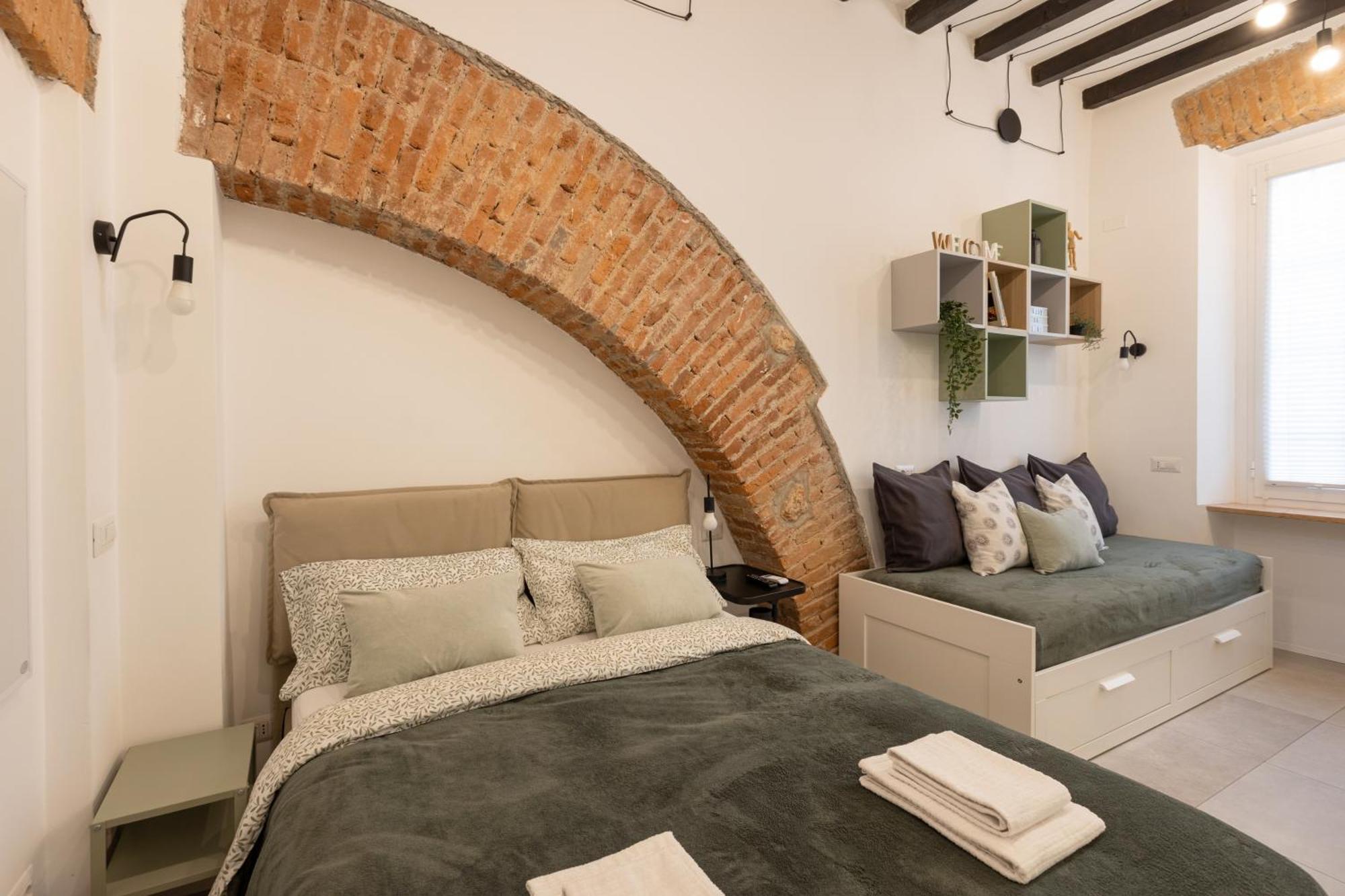 Bricks & Beams Studio In The Key Area Of Milan Bagian luar foto